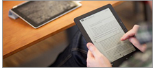 Ebook in use