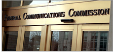Front doors of the FCC building