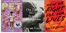 Covers of Pet, On Earth We're Briefly Gorgeous, and How We Fight for Our Lives