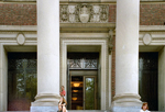 Harvard's Widener Library entrance