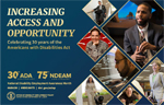 National Disability Employment Awareness Month Poster 2020. Published in 2020 by the U.S. Department of Labor.