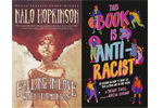 Covers of Falling in Love with Hominids and This Book Is Anti-Racist