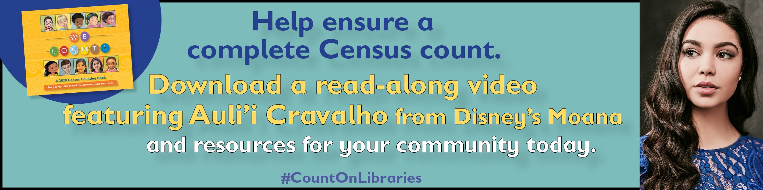 Census Read-along featuring Auli'i Cravalho