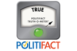 Politifact Truth-O-Meter points to true