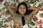 Alicia Serratos has helped set up seed libraries in all 50 states. (Photo: Alicia Serratos)