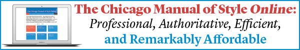 Ad: Chicago Manual of Style 