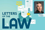 Lettters of the Law logo