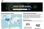 Screenshot from COVID-19 Web Archive