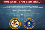 FBI domain seized message