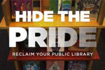 "Hide the Pride" logo