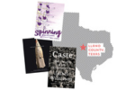 Texas silhouette and book covers