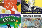 Collage of Spanish-language book covers