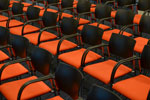Several rows of chairs