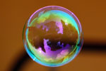 Photo of a soap bubble