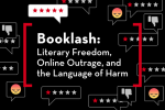 Booklash: Literary Freedom, Online Outrage, and the Language of Harm on a background of emojis used to express online disapproval