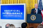 President Biden announces an executive order related to artificial intelligence