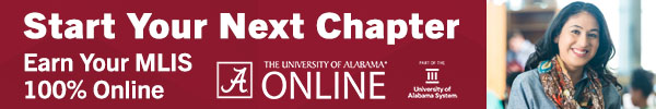 Start your next chapter. Earn your MLIS 100% online. Ad from the University of Alabama online.