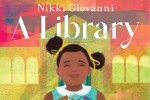 Part of the cover of A Library by Nikki Giovanni