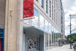 New York Public Library's Inwood branch with affordable housing above