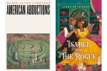 Covers of American Abductions and Isabel and the Rogue