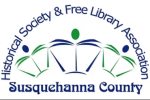 Historical Society & Free Library Association of Susquehanna County logo