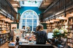 Crowded library