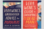 Covers of Vera Wong's Unsolicited Advice for Murderers and Vera Wong's Guide to Snooping like a dead man