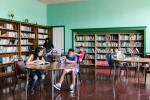 Kids in a library
