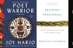 Covers of Poet Warrior and Braiding Sweetgrass