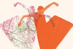 Abstract dancers from the cover of Constructing a Nervous System