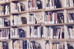 Library shelves