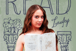 Laufey on her READ poster