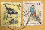 Cancelled Australian stamps depicting birds from Borthwick Institute for Archives' collections