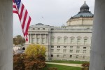 Library of Congress Jefferson Building as viewed from the Madison Building. Photo by Violet Fox
