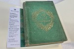 19th-century book that likely contains toxic emerald green arsenical  pigment