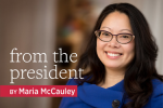 From the President by Maria McCauley