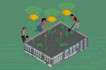 Walled garden. Illustration by EFF