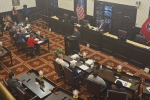 Screencap of the March 30 Rutherford County Library Board meeting captured by Rutherford County Library Alliance.