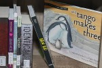 And Tango Makes Three and other often-challenged books on display at the 2026 ALA Annual Conference in Chicago