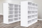 Spacesaver's 4-Post FreeSpan Shelving