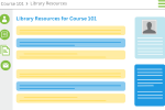 Mock-up of a LibGuide template