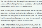 Plain text