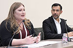 From left: Amanda Sand Vazquez, Sukrit Goswami, and Betsy Gomez